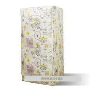 创前双桶洗衣机防水罩防晒套隔热双子云裳滚筒洗衣机罩加厚加绒可定制 童话之旅加绒（防水防晒）  卡萨帝双筒C8 U12W3 