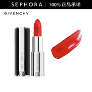 纪梵希（Givenchy） 高定禁忌唇膏（全新小羊皮）口红 3.4g,326-无畏石榴红