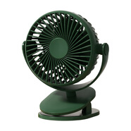 赛亿（Shinee）小风扇桌面台夹扇USB学生宿舍寝室办公室1200Ah迷你便携静音 绿色
