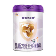 圣元（Synutra） 优博剖蓓舒 婴儿配方牛奶粉 0-6个月龄 1段800克*6罐装