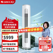 格力（GREE）2匹 京爽Pro 新一级能效变频冷暖 wifi智控 纯铜管立柜式空调柜机KFR-50LW/(50504)FNhAe-B1(WIFI)