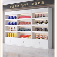 化妆品展示柜美甲彩妆柜子母婴美容院陈列柜理发便利店货架展示架 酒柜货架柜子定制
