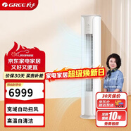 格力（GREE）2匹 京畅 新一级能效 变频冷暖 净菌自洁 纯铜管空调柜机 KFR-50LW/(50587)FNhAc-B1(JDWIFI)