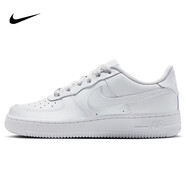 耐克NIKE女子空军一号AF1 百搭高中生运动鞋DH2920-111白38.5