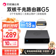 贝锐蒲公英 G5企业级VPN千兆有线路由器硬盘变云盘企业有线路由器无需公网IP异地组网局域网软路由旁路由 蒲公英G5