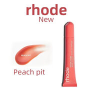 RHODErhode海莉唇膏有色唇彩唇蜜口红 (超甜果香)peach pit水蜜桃