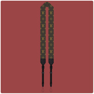 登影简约个性布艺相机单反微单拍立得斜挎背带挂脖减压便携挂绳肩带宽 相机背带：驴纹