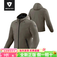 REVIT冬季骑行服摩托车CE级护具马龙H20男防水保暖反光机车赛车服四季 暗夜绿 S