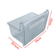 适用上海双鹿BCD-160CK冰箱抽屉门搁架门挂盒瓶架 玻璃层架果菜盒 冷冻下抽屉