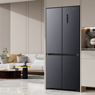 创维(SKYWORTH)500升十字对开门冰箱四门 风冷变频一级能效 智能感温大容量家用无霜电冰箱BCD-500W4B1