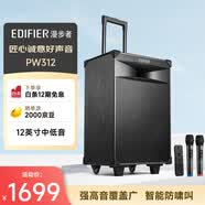 漫步者（EDIFIER）PW312 12英寸舞台户外移动音箱 高保真音响广场舞ktv露营电木吉他民谣乐器音箱