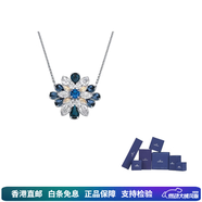 施华洛世奇（SWAROVSKI）Shourouk  水晶 合金 镀金 镀银 项链 男女同款 送女友生日礼物 银色 F 品牌原盒(颜色随机)