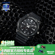 卡西欧（CASIO） 男表女表卡西欧手表男女情侣表学生时尚运动表太阳能双显电子表 MW-620H-1AVDF剑客-复古黑 新一代
