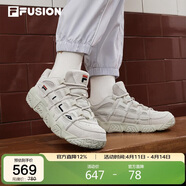 FILA FUSION斐乐潮牌BUSTER女鞋2025年面包鞋篮球鞋休闲鞋运动鞋