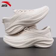 安踏（ANTA）叶子女鞋新款青少年女款跳绳体侧专用减震女生跑步鞋子通勤运动款 鱼肚白-2【叶子5】 35.5