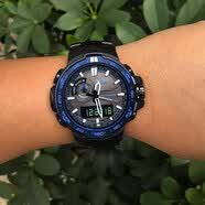 卡西欧（CASIO）手表PRW-6100FC-1/6000YT/Y-1A/1PR太阳能电波防水男腕表 PRW-6000SYT-1B