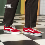 VANS范斯官方 Ward复古红男鞋女鞋板鞋 红色2 45