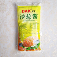 淮漫大可香甜沙拉酱1kgX12包整箱商用调味酱手抓饼寿司水果沙拉甜品 大可沙拉酱1kg*12袋