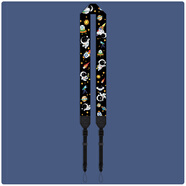 登影简约个性布艺相机单反微单拍立得斜挎背带挂脖减压便携挂绳肩带宽 相机背带：宇航员