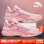 安踏KT3 team｜篮球鞋男春夏季汤普森防滑减震男户外实战比赛运动鞋子 【空域6】腮红粉/靓丽红-4 42