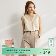 AMII女装2026职业西服套装女夏季新款休闲外套时尚西装两件套 卡其(短裤) S (155)