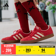 adidas「T头鞋」VL COURT复古休闲板鞋德训鞋男女阿迪达斯轻运动   浅猩红/暖香草色/黄色 (推荐女生买小半码)   46