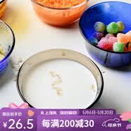 多莱斯 多莱斯法国进口钢化玻璃碗微波炉可用饭碗蒸蛋宝宝碗奢家用餐碗 茶色250ml*2只