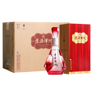 洋河 苏源洋河42度480ml 浓香型 纯粮酿造 绵柔口感 高端白酒 42度 480mL 4瓶 整箱【2018版红钻】