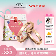 丹尼尔惠灵顿（DanielWellington）dw情侣对戒[520送女朋友礼物]星辰玫瑰金56+58情侣戒指224+225