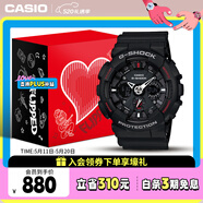 卡西欧（CASIO）手表男士G-SHOCK运动电子日韩表礼盒款送男友520礼物GA-120-1A