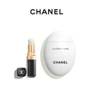 CHANEL【官方正品】香奈儿护手霜 滋润 手部护理 生日礼物 护手霜(轻盈)50ml+可可小姐护唇膏