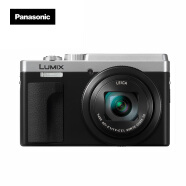 松下（Panasonic）ZS80 大变焦数码相机 vlog相机 便携卡片机  30倍光学变焦美颜自拍 4K WIFI 银色