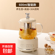 多功能家用养生壶办公室花茶壶炖煮一体煮茶壶养生杯热牛奶电炖杯91799 智能款电炖杯+茶漏 0.5L 600ml