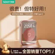 索爱（soaiy）S350小蜜蜂扩音器教师专用蓝牙音箱音响老师教学讲上课喇叭腰挂麦克风导游喊话礼物U盘
