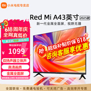小米电视43英寸高清屏wifi网络智能液晶平板电视机客厅卧室彩电以旧换新补贴 43英寸 A43英寸【客卧两用】