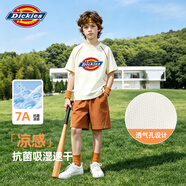 Dickies童装儿童夏季运动套装2026新款速干透气男童夏装T恤凉感女童衣服