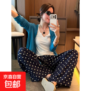 防晒开衫外套背心阔腿裤三件套装女欧洲站2026夏装新款欧货女装潮 灰色 XL