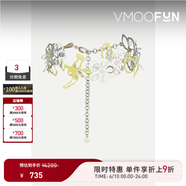 Y/Project【限时折上9折】【礼物】女金属树脂项圈式项链 花色