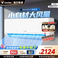 海尔（Haier）出品统帅空调大1.5/2/3匹一级能效超省电节能大双排纯铜管挂机立式柜机智能变频冷暖家用客厅卧室 2匹 超省电Air 一级能效 年省333度 46LTA1 6年整机保修