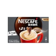 雀巢 1+2 即溶咖啡 冲调饮品 速溶咖啡 咖啡粉 浓醇 390g(30条*13g)