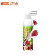 齿妍堂T-SPRAY KIDS 儿童口腔护理喷雾牙膏 儿童口腔喷雾 5种水果味 草莓味 20ml 1瓶