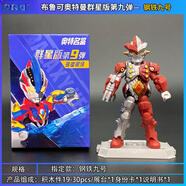 奥特曼积木人第九弹群星版璀璨银河大隐藏盲盒手办儿童拼装玩具 群星9弹拆盒【钢铁九号】