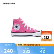 Converse 匡威小童鞋女童高帮帆布鞋新款儿童休闲板鞋