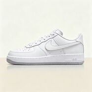 耐克女子AF1 空军一号AIR FORCE 1高中生运动鞋DX5805-100白38