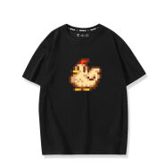 Steam游戏星露谷物语周边像素风短袖T恤夏季男女学生潮流宽松衣服 10-T恤 3XL