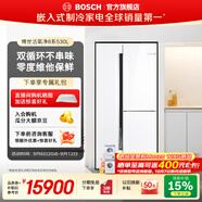 博世（BOSCH）【零度维他保鲜】530L大容量冰箱 对开三门变频嵌入式 双循环双系统不串味 全域智净 K3T92AA20C 530L对开|活氧除菌|双循环