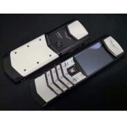 广尚 2021威图vertu手机signature宾利直板陶瓷总裁版及皮套 高端定制 黑白陶瓷