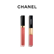 CHANEL【新色上市】香奈儿双效持色唇釉 镜面口红 持妆化妆品 生日礼物 双效持色唇釉174号+可可小姐水感唇蜜445号