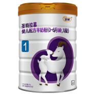 圣元(Synutra)奶粉 优博圣特拉慕婴幼儿配方羊奶粉1段(0-6个月婴儿适用) 900克（欧洲奶源）
