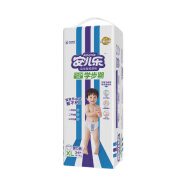 安儿乐ANERLE运动型弹力裤XL34片大号婴儿尿不湿 成长裤 超薄透气拉拉裤